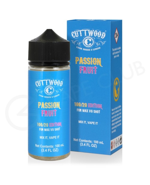 Passion Fruit Shortfill E-Liquid by Cuttwood Lush ...