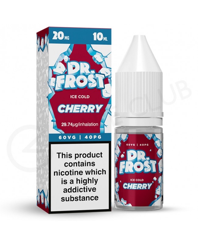 Cherry Ice Nic Salt E-Liquid by Dr Frost