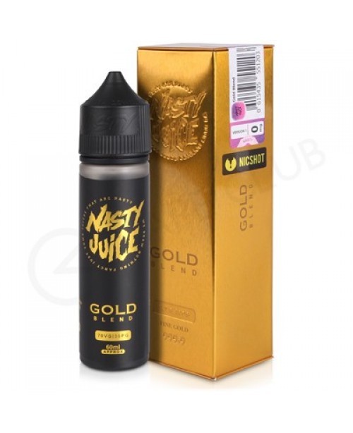 Gold Blend Shortfill E-liquid by Nasty Juice Tobac...