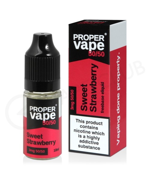 Sweet Strawberry E-Liquid by Proper Vape