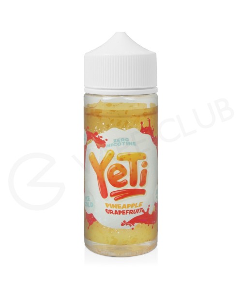 Pineapple Grapefruit Shortfill E-Liquid by Yeti Ic...