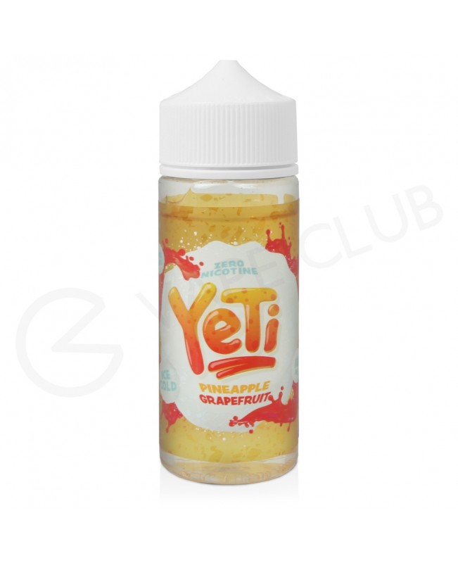 Pineapple Grapefruit Shortfill E-Liquid by Yeti Ice 100ml