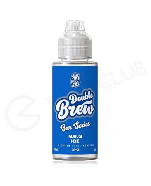 NRG Ice Shortfill E-Liquid by Double Brew Bar Seri...