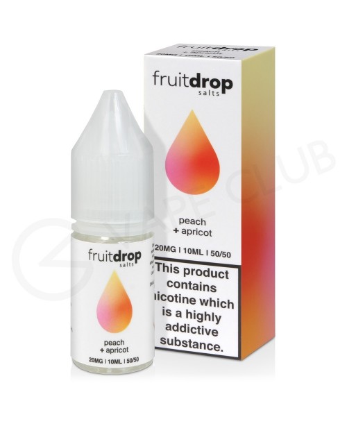 Peach & Apricot Nic Salt E-Liquid by Fruit Dro...