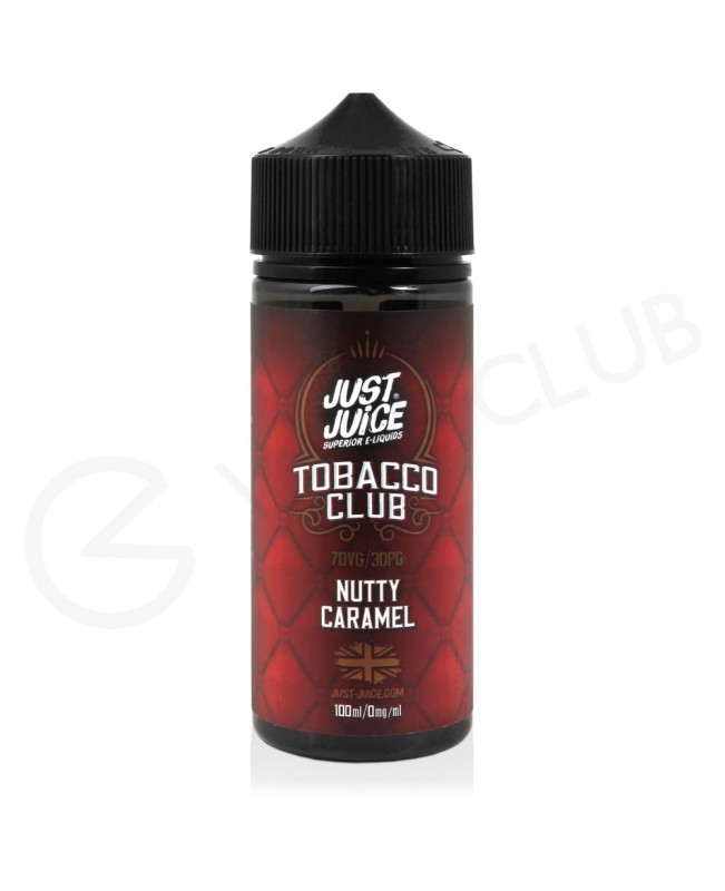 Nutty Caramel Tobacco Shortfill E-Liquid by Just Juice 100ml