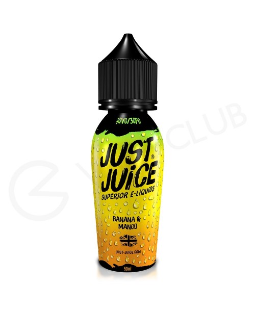 Banana & Mango Shortfill E-Liquid by Just Juic...