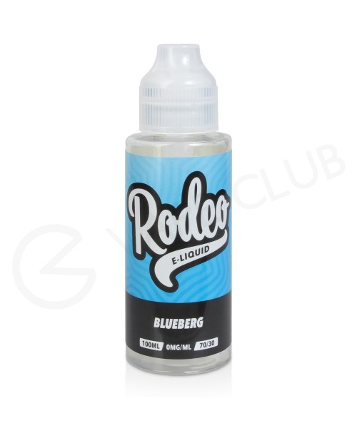 Blueberg Shortfill E-liquid by Rodeo 100ml