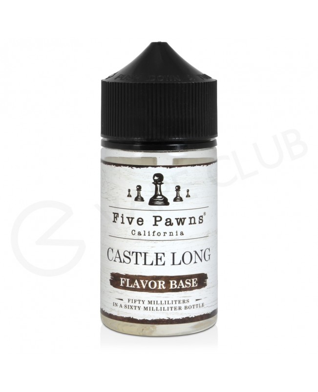 Castle Long Flavour Base Shortfill E-Liquid by Five Pawns 50ml