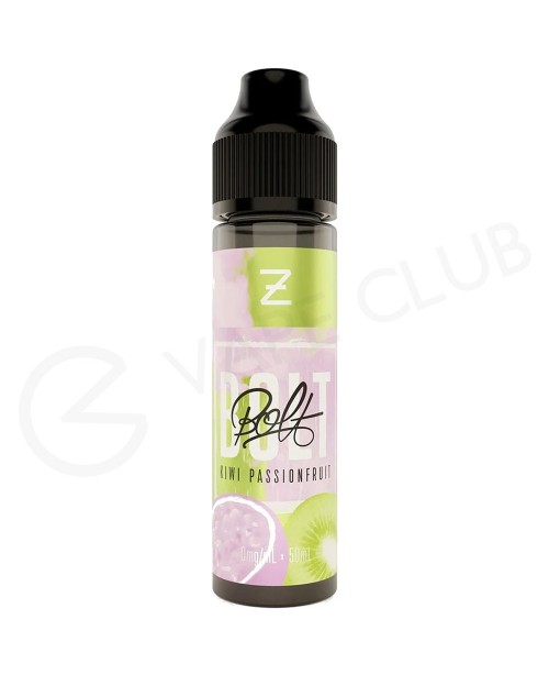 Kiwi Passionfruit Shortfill E-Liquid by Bolt 50ml