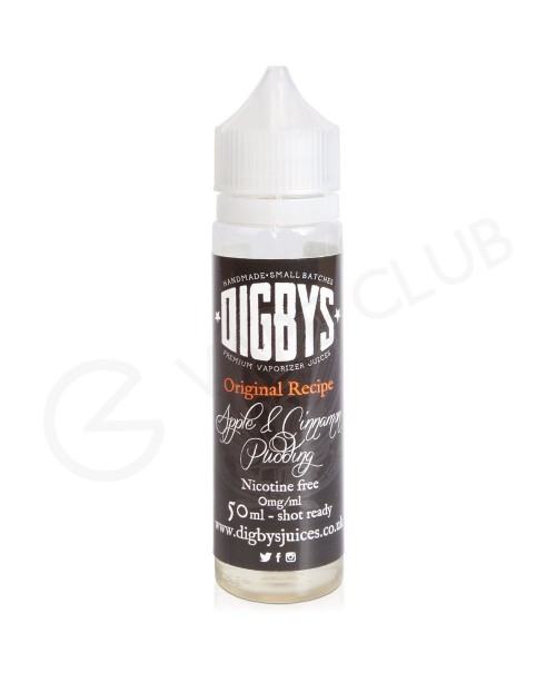 Apple and Cinnamon Pudding Shortfill E-Liquid by D...