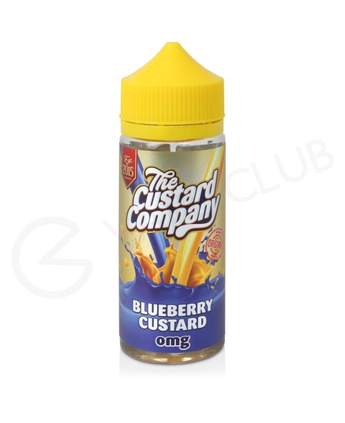 Blueberry Custard Shortfill E-Liquid by The Custar...