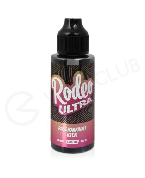 Passionfruit Kick Shortfill E-Liquid by Rodeo Ultr...