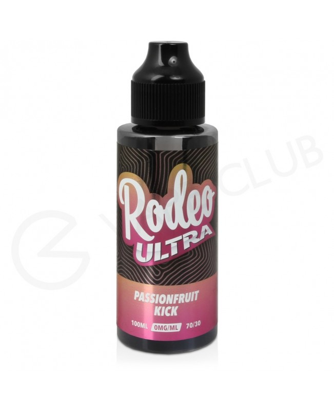 Passionfruit Kick Shortfill E-Liquid by Rodeo Ultra 100ml