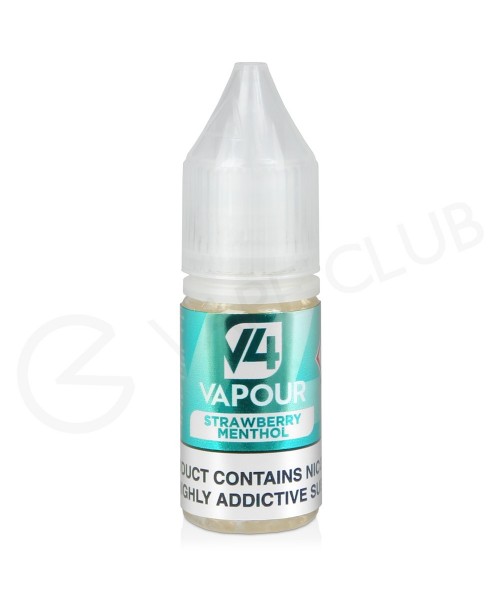 Strawberry Menthol E-Liquid by V4 Vapour