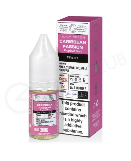 Caribbean Passion Nic Salt E-Liquid  by Glas Basix