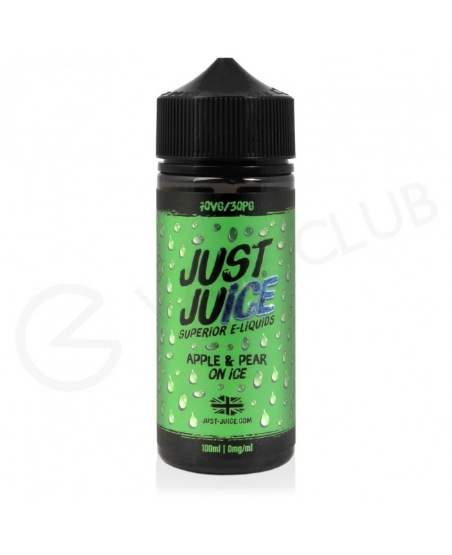 Apple Pear On Ice Shortfill E-Liquid by Just Juice 100ml