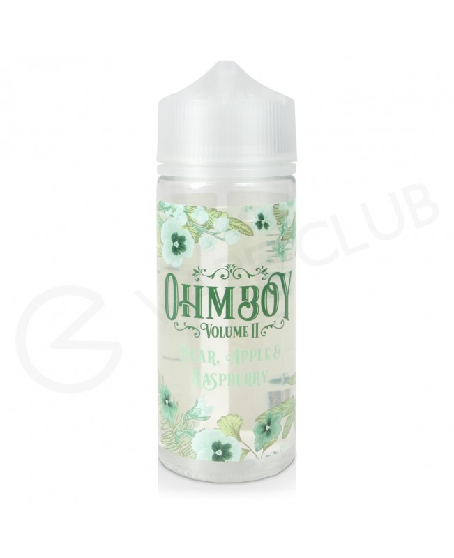 Pear, Apple & Raspberry Shortfill E-Liquid by Ohm Boy Volume II 100ml