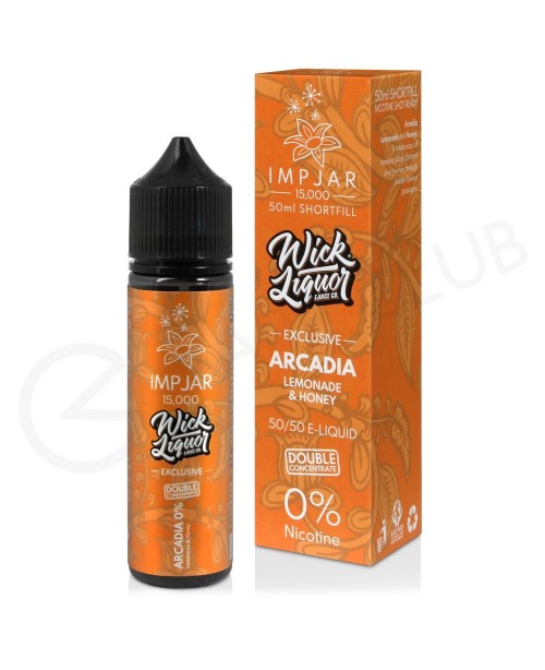 Arcadia Shortfill E-Liquid by Imp Jar & Wick L...