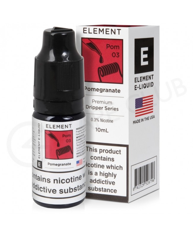 Pomegranate Dripper E-Liquid by Element