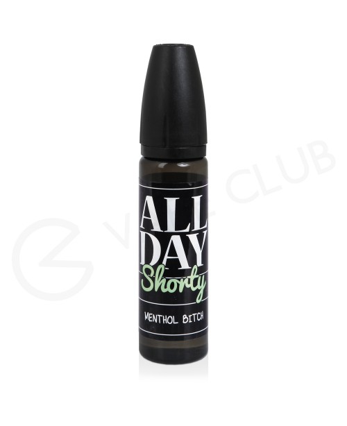 Menthol Bitch Shortfill E-Liquid by All Day Shorty...