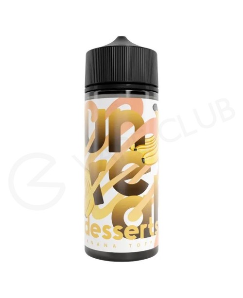 Banana Toffee Shortfill E-Liquid by Unreal Dessert...