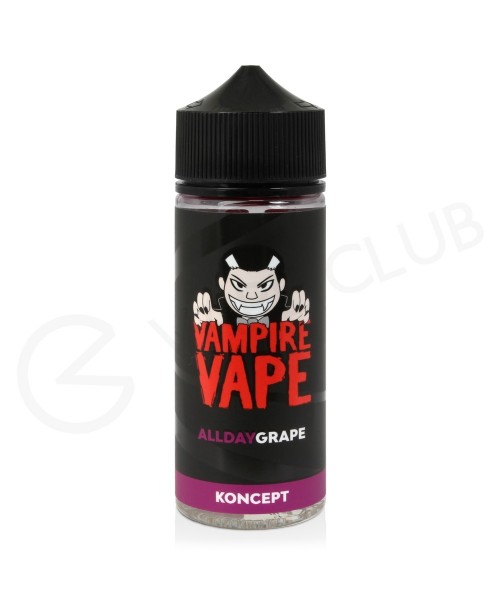 All Day Grape Shortfill E-Liquid by Vampire Vape 1...