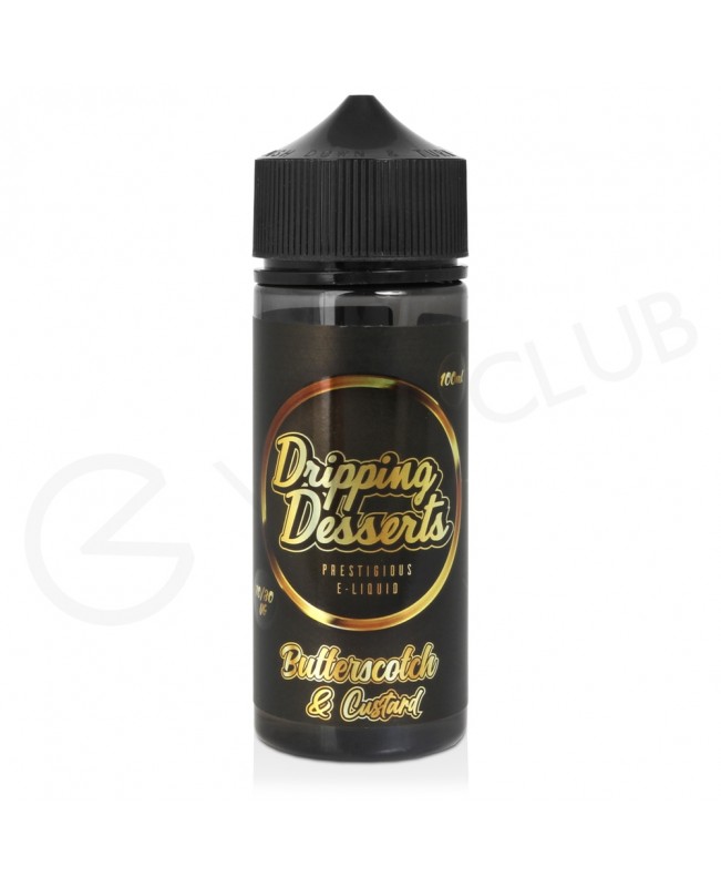 Butterscotch Custard Shortfill E-Liquid by Dripping Desserts 100ml