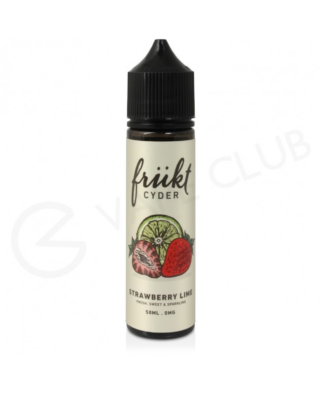 Strawberry Lime Shortfill E-Liquid by Frukt Cyder 50ml