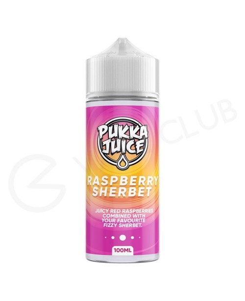 Raspberry Sherbet Shortfill E-Liquid by Pukka Juic...