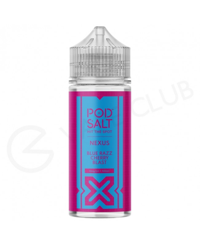 Blue Razz Cherry Blast Shortfill E-Liquid by Pod Salt Nexus 100ml