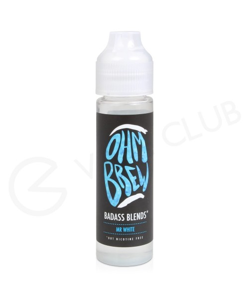 Mr White Shortfill E-Liquid by Ohm Brew Badass Ble...