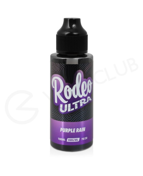 Purple Rain Shortfill E-Liquid by Rodeo Ultra 100m...