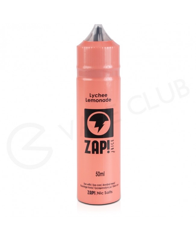 Lychee Lemonade Shortfill E-liquid by Zap! Juice 50ml