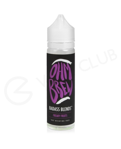 Freaky Fruits Shortfill E-liquid by Ohm Brew Badas...