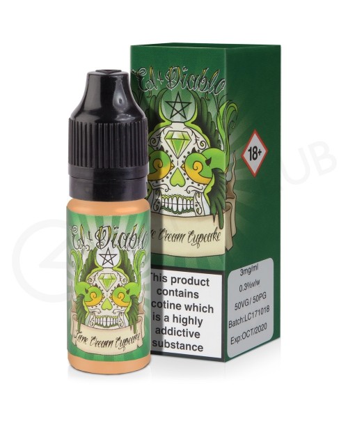 Lime Cream Cupcake E-Liquid by El Diablo