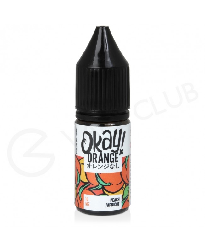 Peach & Apricot Nic Salt E-Liquid by Okay Orange