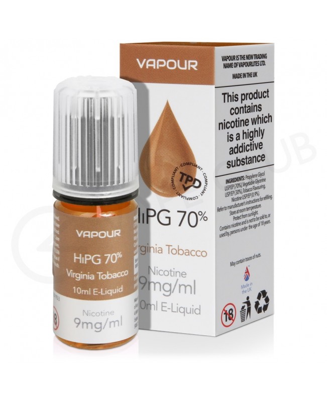 Virginia Tobacco E-Liquid by Vapour