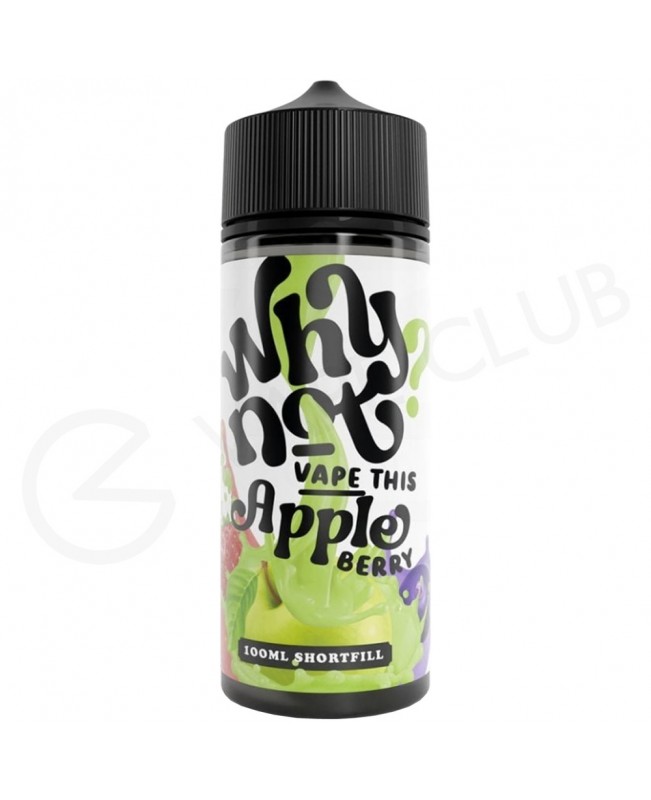 Apple Berry Shortfill E-Liquid by Why Not 100ml