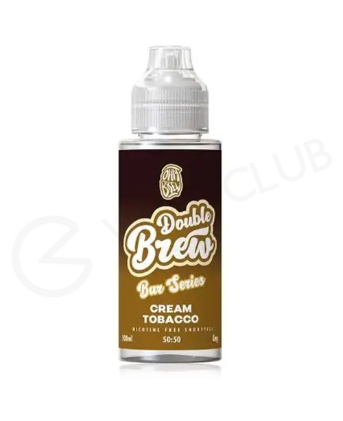 Cream Tobacco Shortfill E-Liquid by Double Brew Ba...