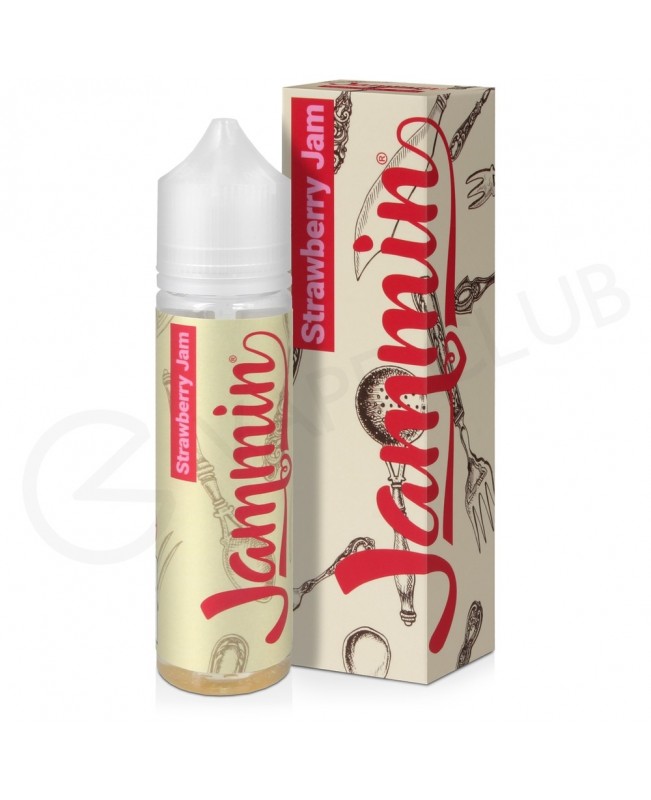 Strawberry Jam Shortfill E-Liquid by Jammin 50ml