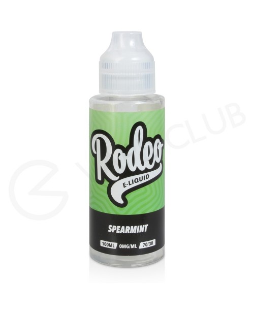 Spearmint Shortfill E-liquid by Rodeo 100ml