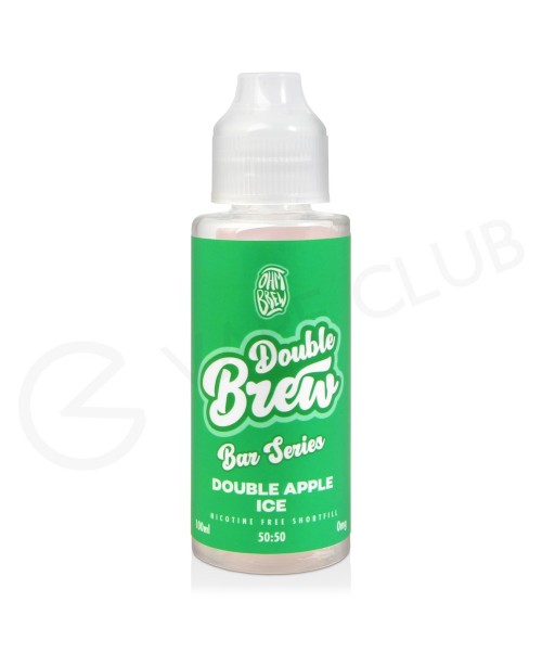 Double Apple Ice Shortfill E-Liquid by Double Brew...