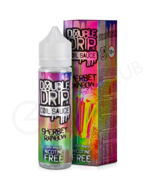 Sherbet Rainbow Shortfill E-Liquid by Double Drip ...