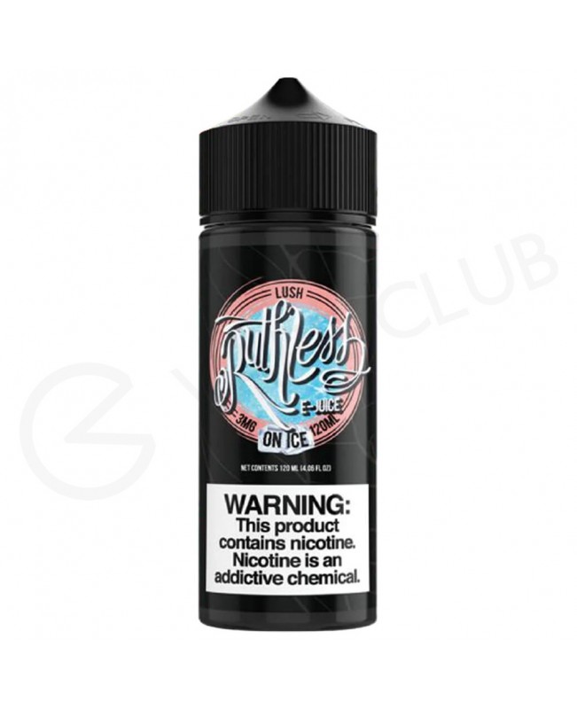 Lush On Ice Shortfill E-Liquid by Ruthless 100ml