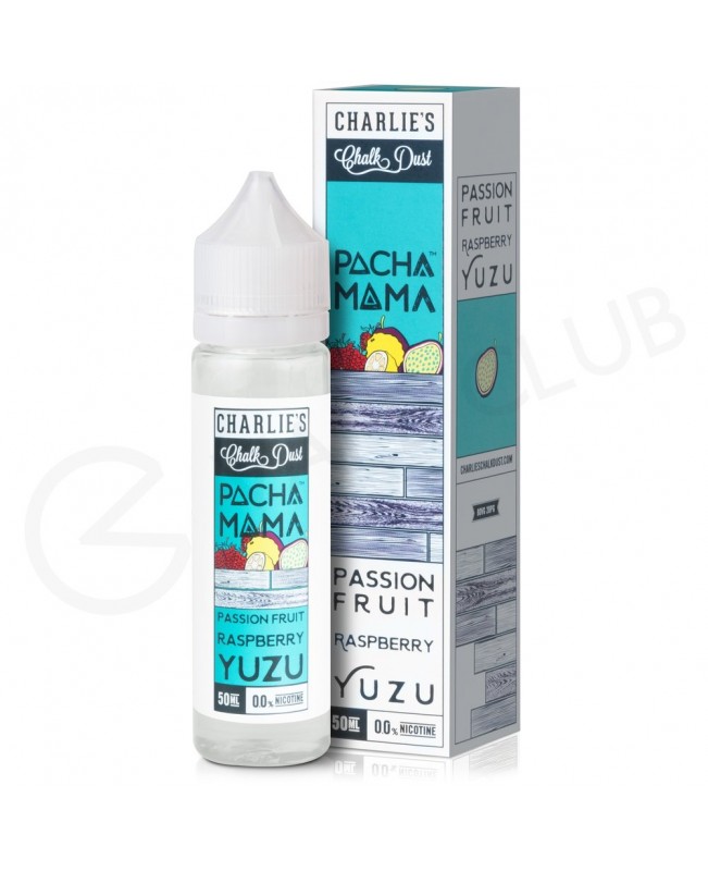 Passion Fruit, Raspberry & Yuzu Shortfill E-Liquid by Pacha Mama 50ml