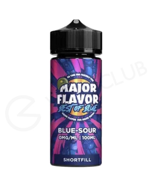 Blue Sour Shortfill E-Liquid by Major Flavour Best...