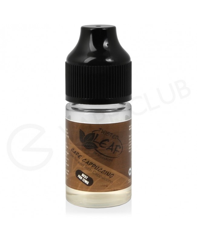 Cafe Cappuccino Shortfill E-Liquid by Manabush Twisted Leaf