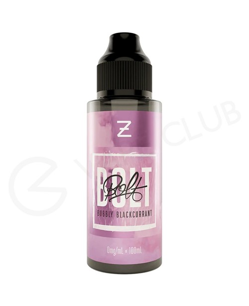 Bubbly Blackcurrant Shortfill E-Liquid by Bolt 100...