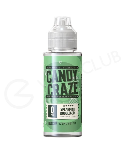 Spearmint Bubblegum Shortfill E-Liquid by Candy Cr...