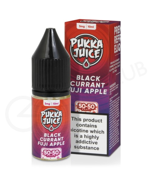 Blackcurrant Fuji Apple E-Liquid by Pukka Juice 50...